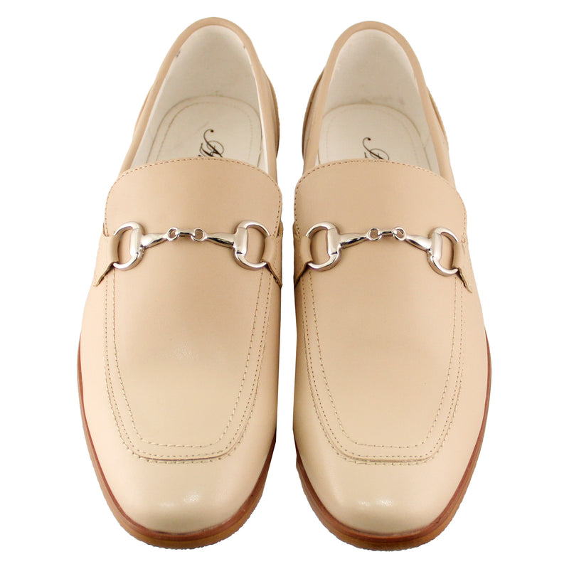 Taupe Slip On Loafer