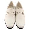 White Slip On Loafer