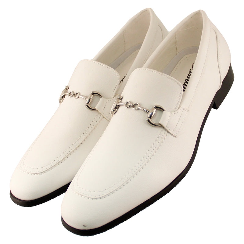 White Slip On Loafer