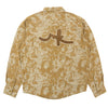 Mocha Makobi Big Men Berteli Plaid Shirt