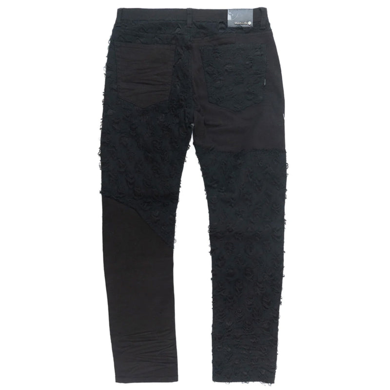 Black Makobi Big Men Bellagio Jeans