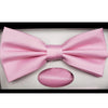 Solid Bow Tie w/ Handkerchief