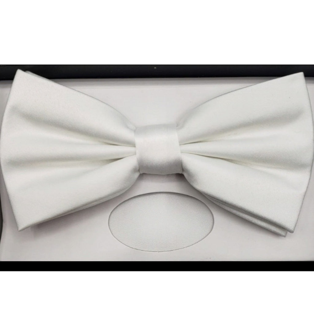 Solid Bow Tie w/ Handkerchief
