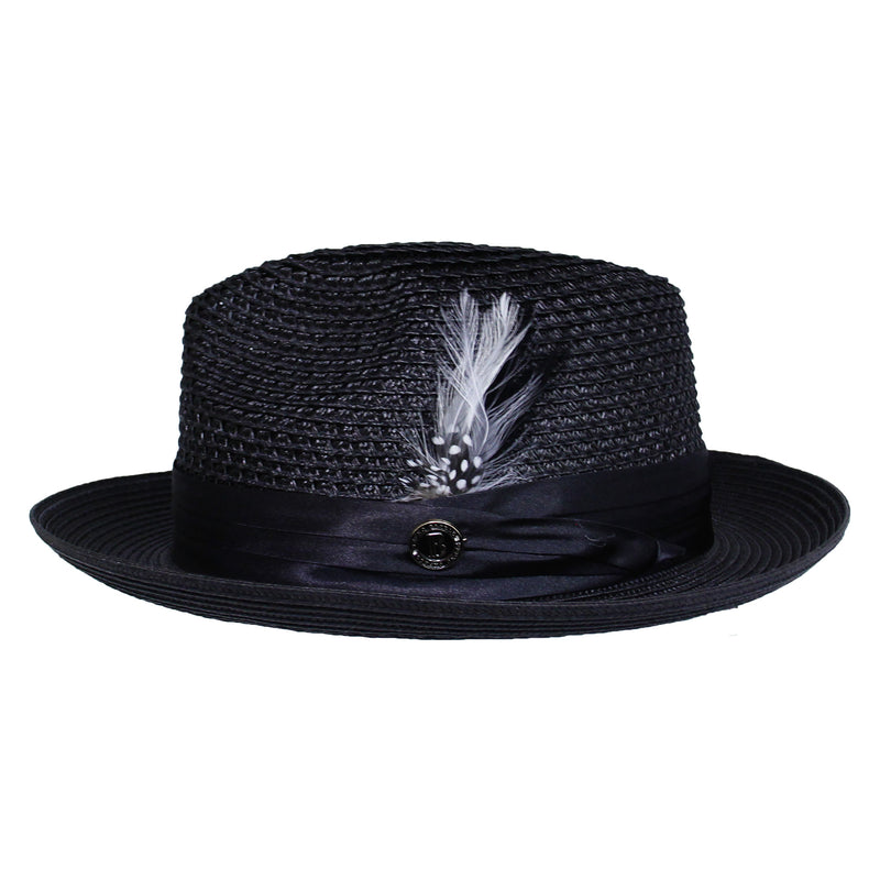 Black Straw Hat