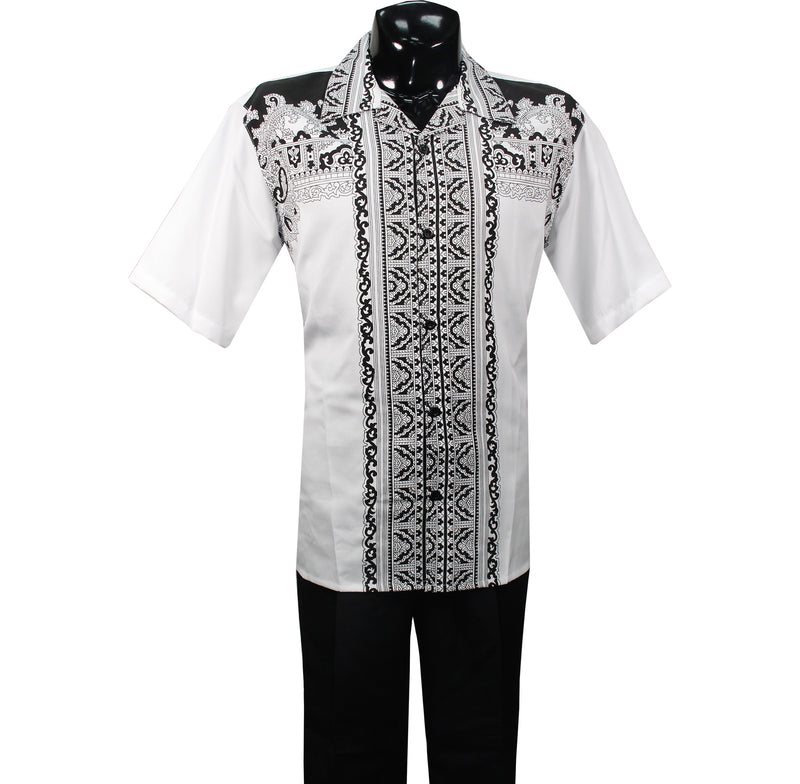 Black/White 2pc Set
