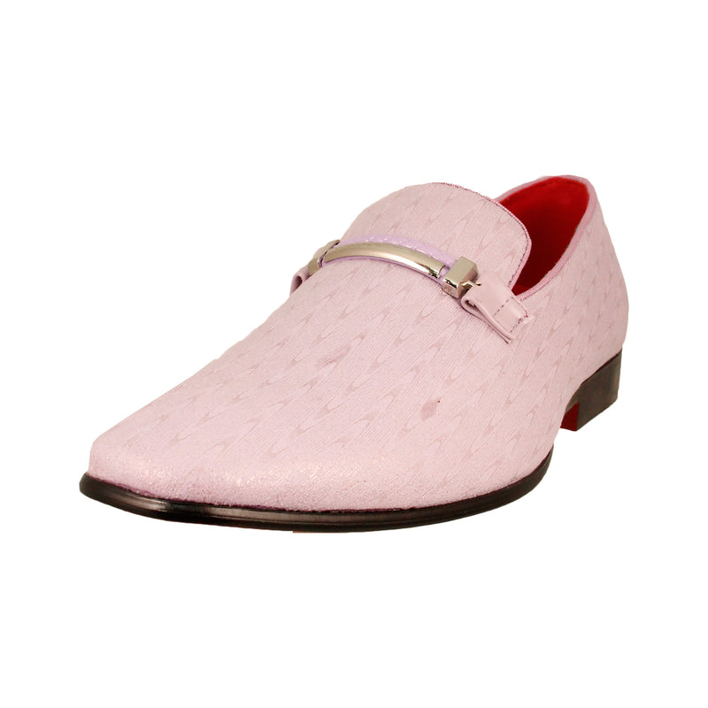 Pink Metallic Slip on