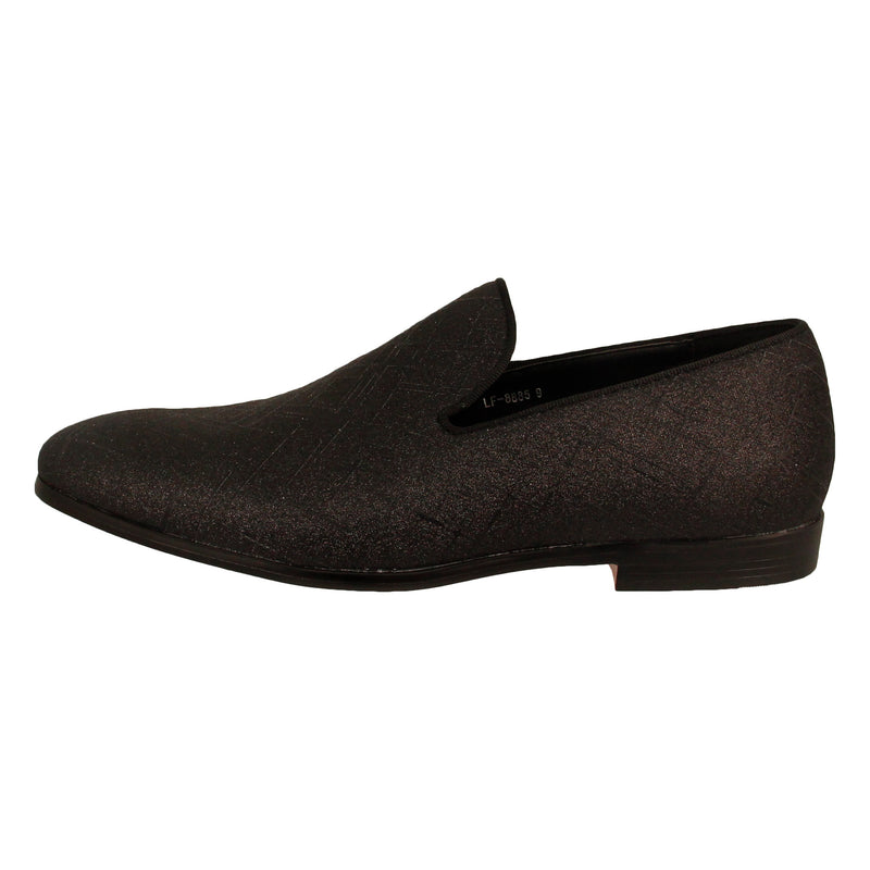 Black Metallic Slip On