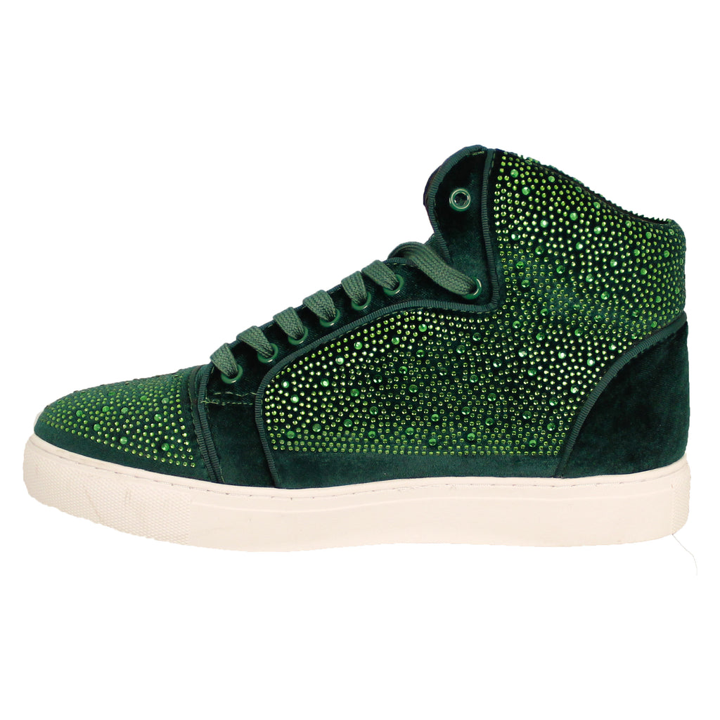 Green High Top w/ Stones