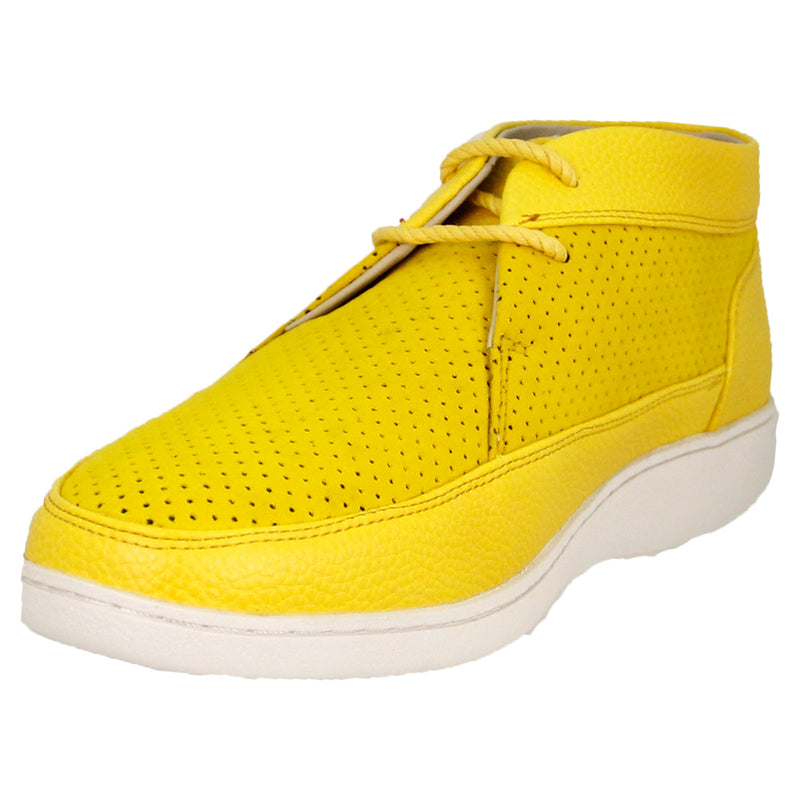 Yellow Casual Low Tops