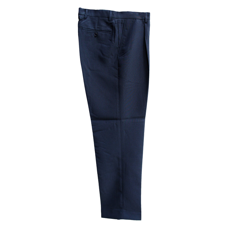 Men's Black Modern Fit Dress Pants - Monaco