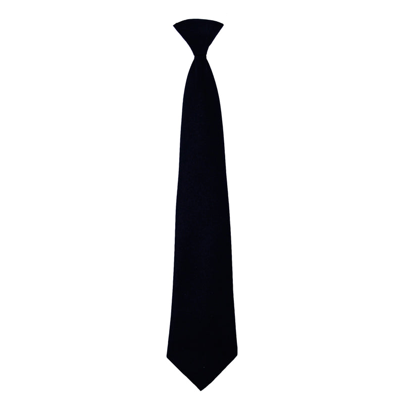 Black Adjustable tie with Velcro closure