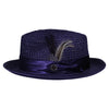 Navy Straw Hat