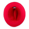 White Felt Red Bottom - Adjustable