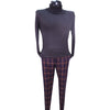 Brown/Navy Santena Plaid Pants